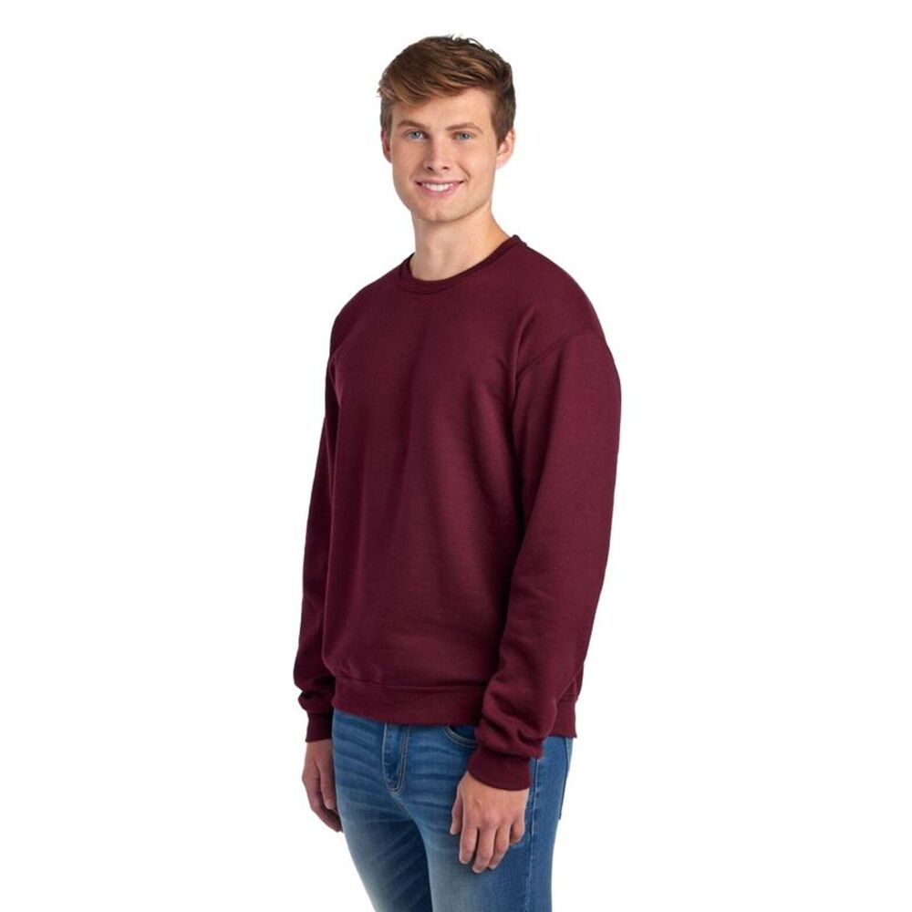 Jerzees Unisex Adult Nublend Sweatshirt / Maroon